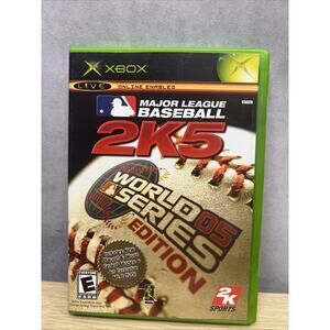 Microsoft Xbox 2005 Major League Baseball 2K5: World Series Edition